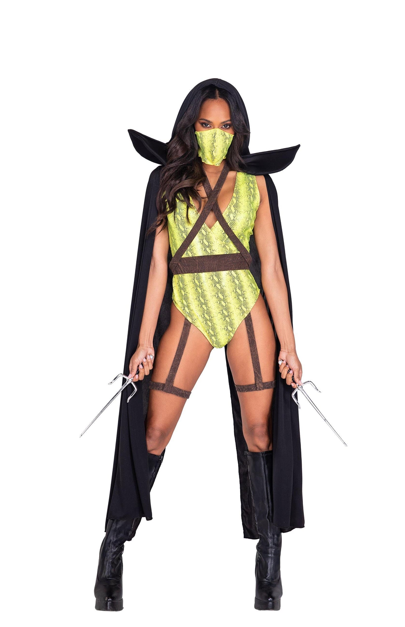 Roma 4pc Desert Combat Ninja Halloween Cosplay Costume Women's Desert Combat Ninja Halloween Roma Cosplay Costume 5039 Apparel & Accessories > Costumes & Accessories