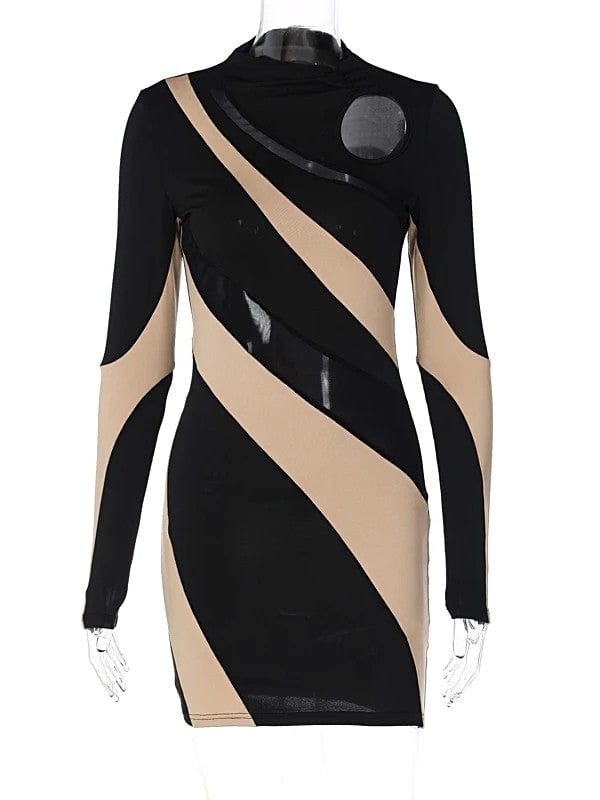sexy sheer dresses C2023-NLS2k - nude long sleeve embroidered wedding gown size features are sexiest sheer dresses Nude Sexy