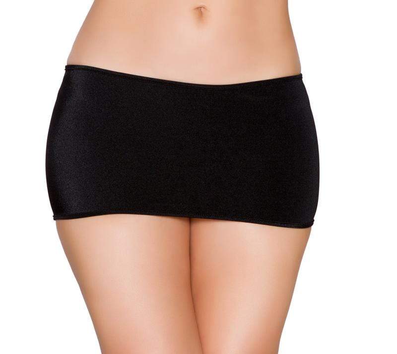 Roma One Size / Black Black Lycra Mini Skirt (Hot Pink, Red, Turquoise, & White also available) SHC-SK106-BLACK-OS-R Lycra Mini Skirt (7 1/2" in Length) Festival Dance Rave Roma SK106 Apparel & Accessories > Clothing > Skirts