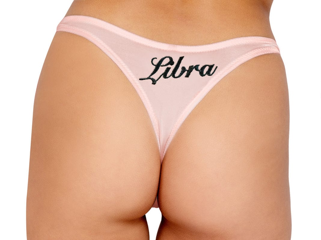 Roma Pink Zodiac Libra Panty Lingerie 2023 Sexy Pink Zodiac Libra Panty Lingerie Apparel & Accessories > Clothing > Underwear & Socks > Underwear