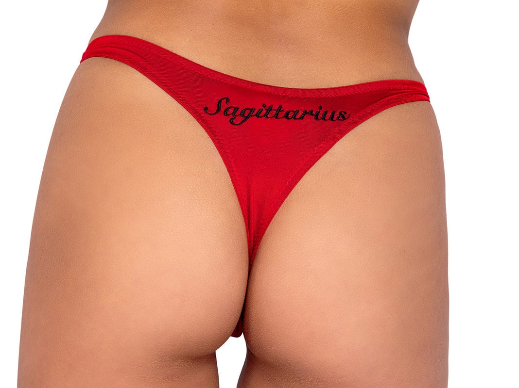 Roma Red Zodiac Sagittarius Panty Lingerie 2023 Sexy Pink Zodiac Sagittarius Panty Lingerie Apparel & Accessories > Clothing > Underwear & Socks > Underwear