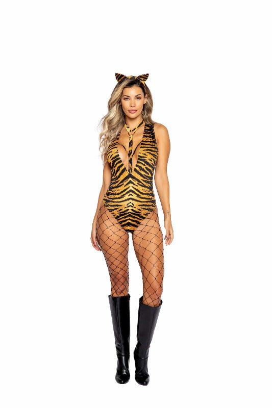 Roma 2pc Innocent Tiger Halloween Cosplay Costume 2021 Women's Pirate Queen Halloween Roma Cosplay Costume 4977 Apparel & Accessories > Costumes & Accessories