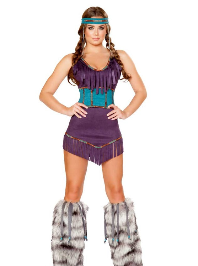 Roma 3 Piece Tribal Hottie Halloween Cosplay Costume Apparel & Accessories > Costumes & Accessories > Costumes
