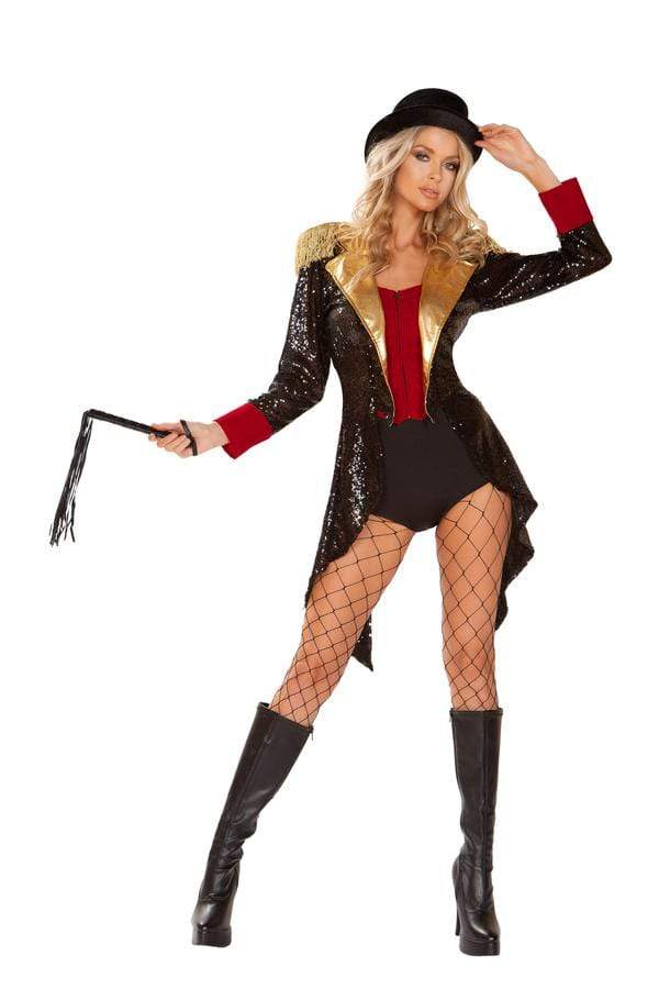 Roma Small / Multi Four Pieces Ringmaster Of Circuses SHC-4940-S-R Apparel & Accessories > Costumes & Accessories > Costumes