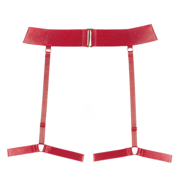 Sexy Red Adjustable Garters & Leg Bands Bombshell Garter Belt Sexy Red Adjustable Garters & Leg Bands Bombshell Garter Belt