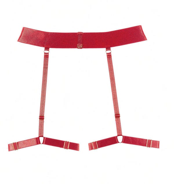 Sexy Red Adjustable Garters & Leg Bands Bombshell Garter Belt Sexy Red Adjustable Garters & Leg Bands Bombshell Garter Belt