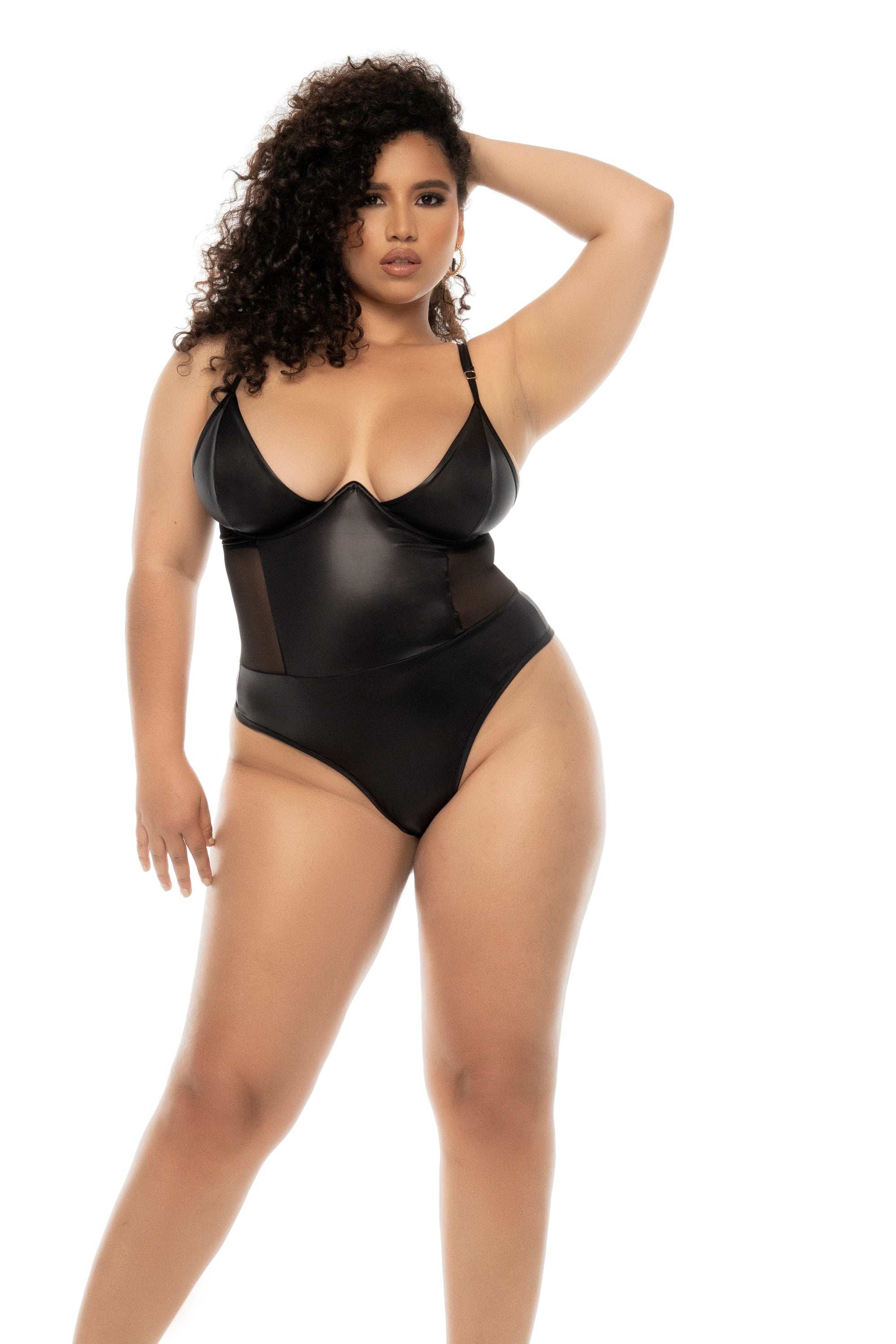 mapale Plus Size Sexy Black Faux Leather Underwire Bodysuit Lingerie 2024 Sexy Black Faux Leather Underwire Bodysuit Lingerie Plus Size Apparel & Accessories > Clothing > Underwear & Socks > Lingerie