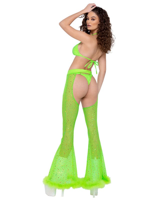 Roma Green Vinyl Cropped Tie Top Festival Ravewear 2023 Sexy Green Vinyl Cropped Tie Top Festival Ravewear Apparel &amp; Accessories &gt; Clothing &gt; One Pieces &gt; Jumpsuits &amp; Rompers
