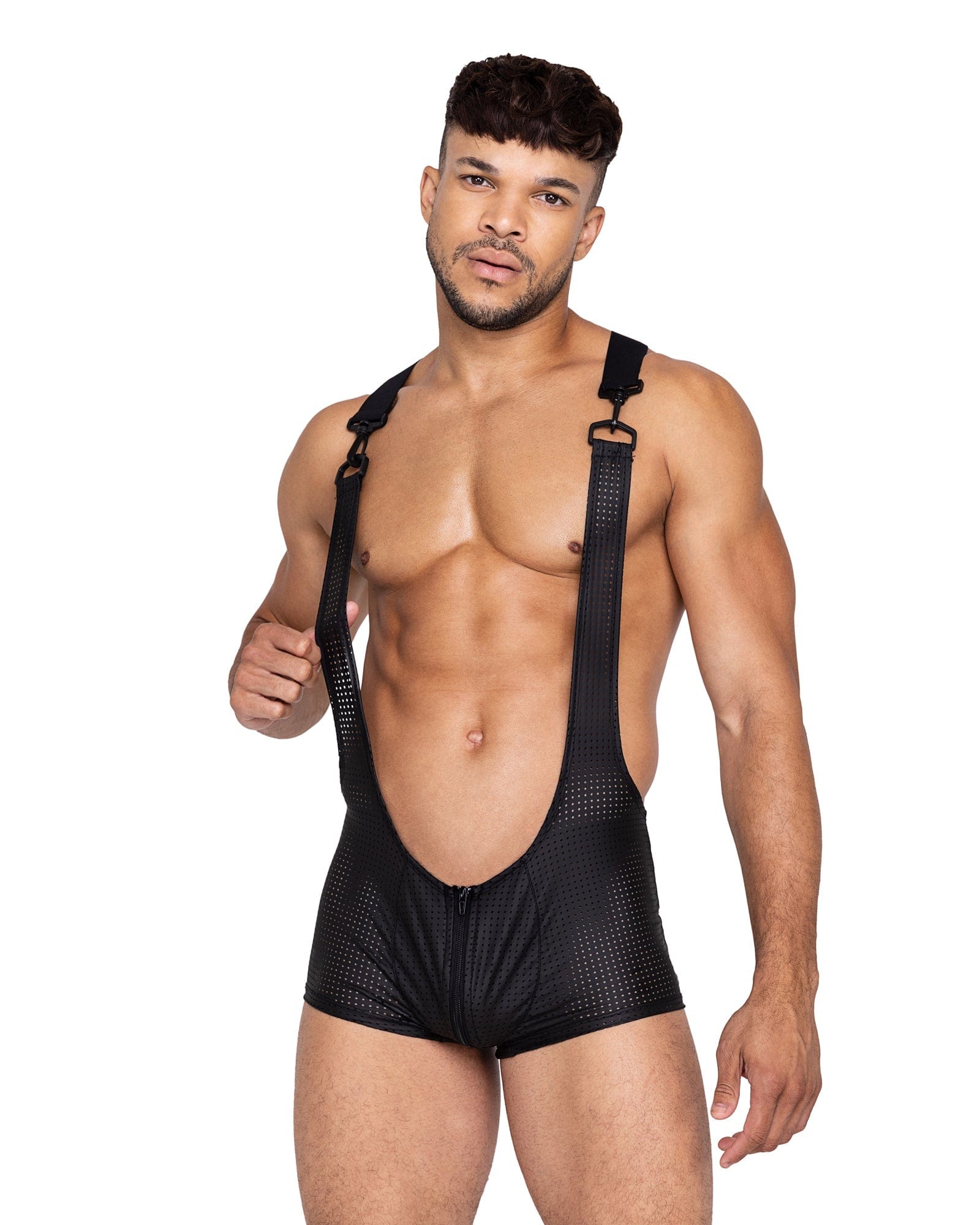 Roma Black Men’s Master Singlet With Y-Shape Back Strap 2023 Sexy Black Black Men’s Shiny Midnight Sport Shorts Apparel & Accessories > Clothing > Shorts