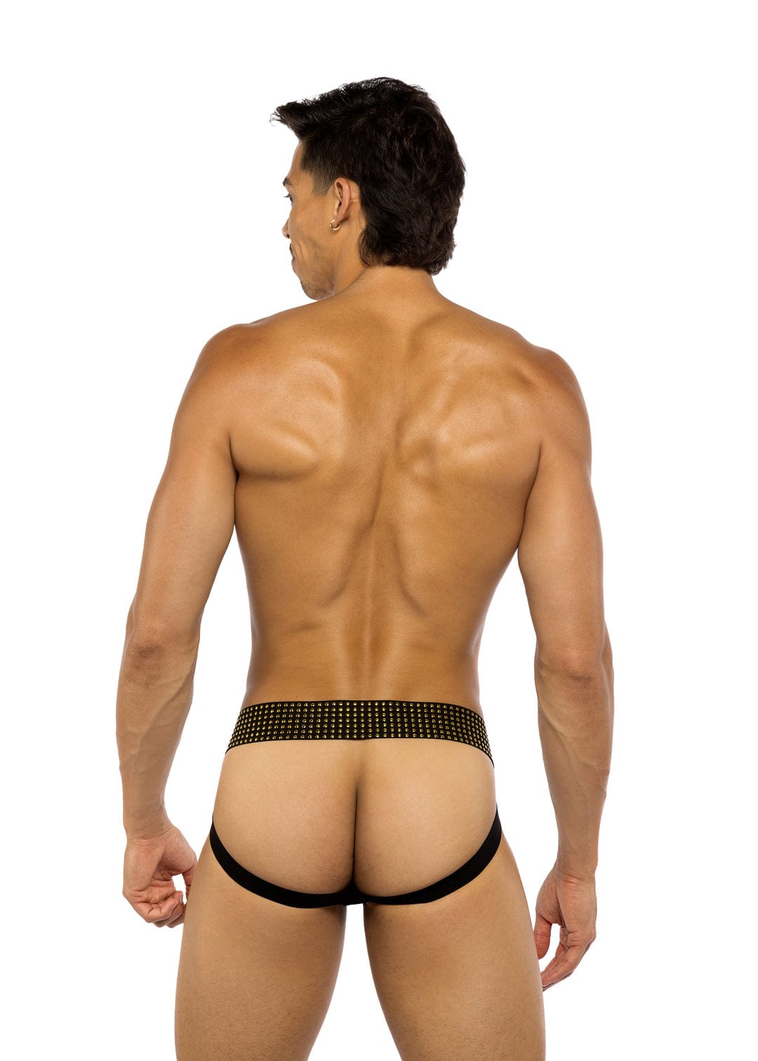 Roma Black Sacred Heart w/ Stud Elastic Jockstrap Men Lingerie 2024 Sexy Black Sacred Heart Stud Elastic Jockstrap Men Lingerie Apparel &amp; Accessories &gt; Clothing &gt; Underwear &amp; Socks &gt; Lingerie