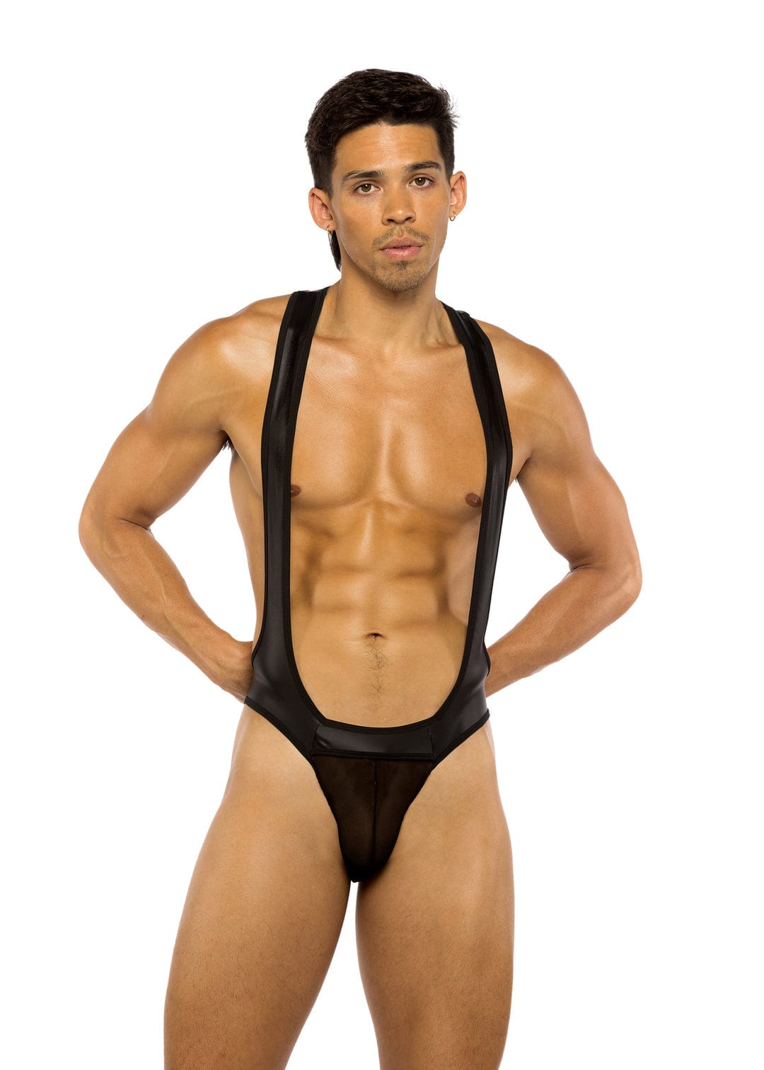 Roma Black / Small Black Men’s Wrestling Leotard Jockstrap Singlet Lingerie LI788-Blk-S 2024 Sexy Black Men’s Wrestling Jockstrap Singlet Lingerie Apparel &amp; Accessories &gt; Clothing &gt; Underwear &amp; Socks &gt; Lingerie