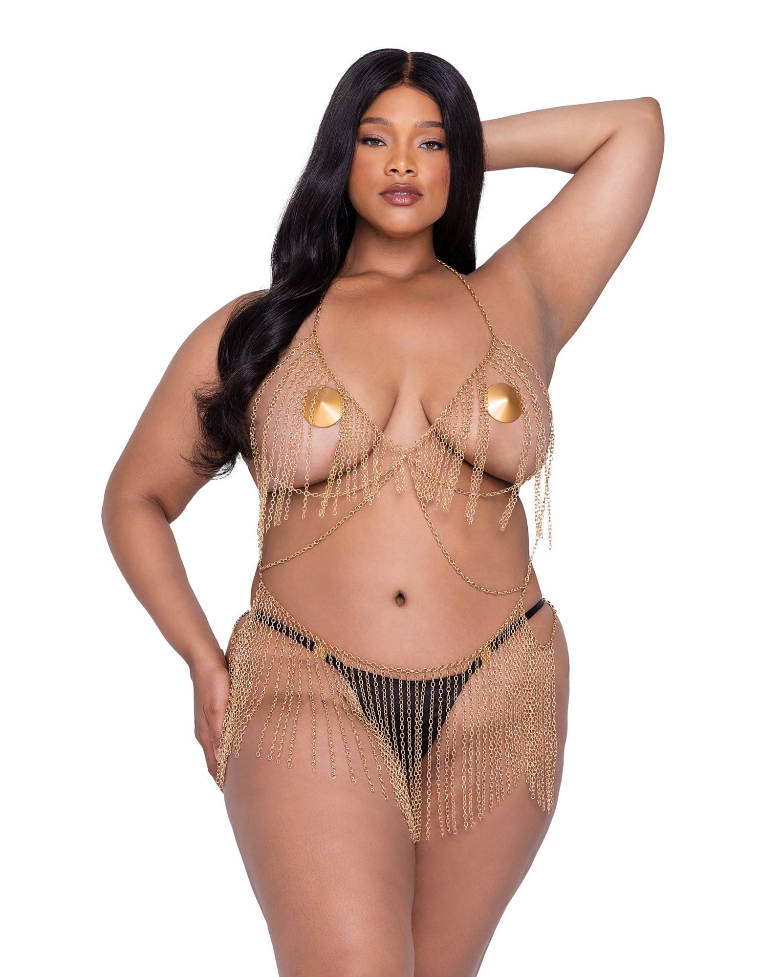 Sexy Fringe Fetish Body Chain Lingerie Sexy Fringe Fetish Body Chain Lingerie