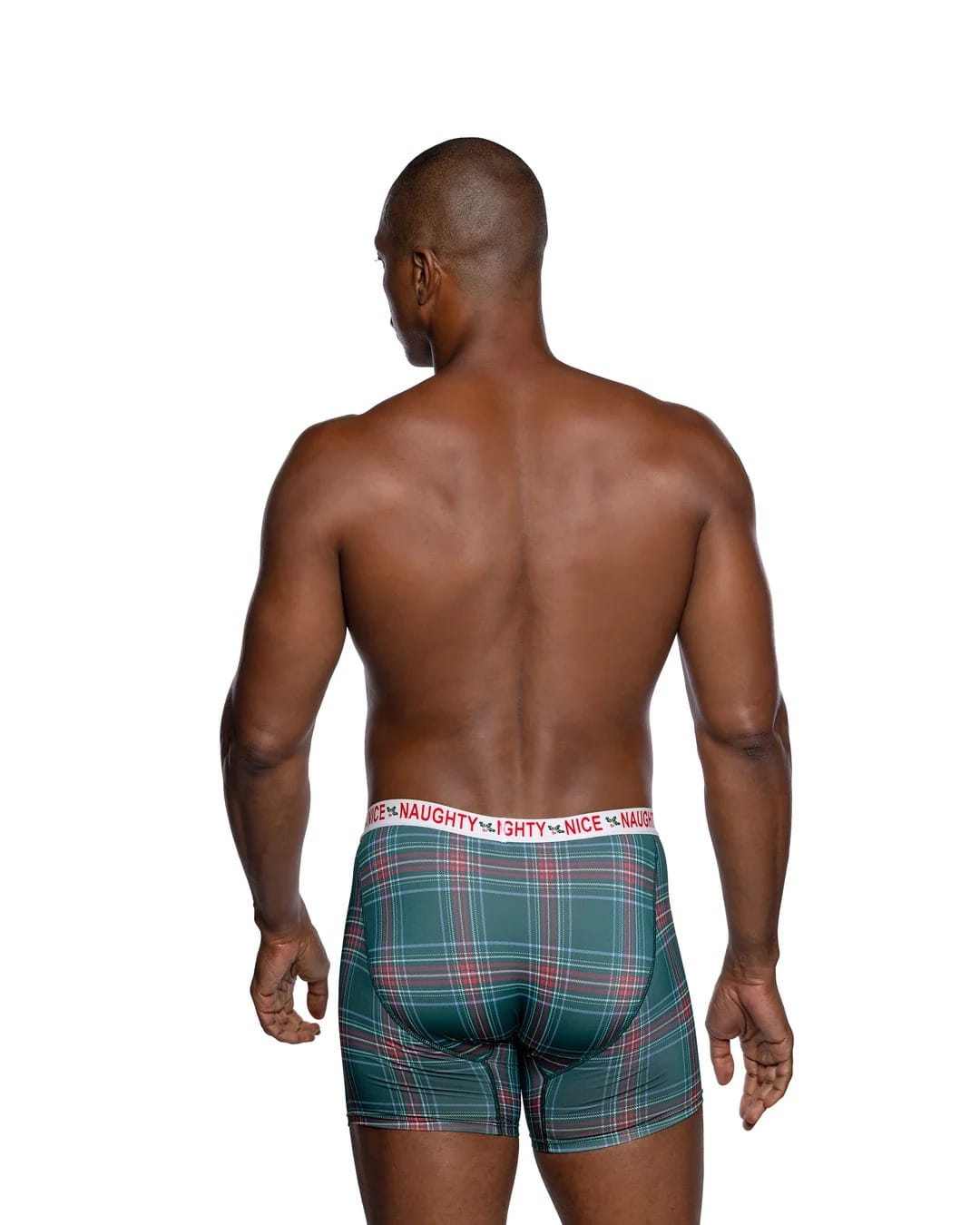 Roma Green Plaid Naughty & Nice Modal Knit Men's Boxer Brief Green Plaid Naughty & Nice Modal Knit Men's Boxer Brief Apparel & Accessories > Clothing > Underwear & Socks > Underwear