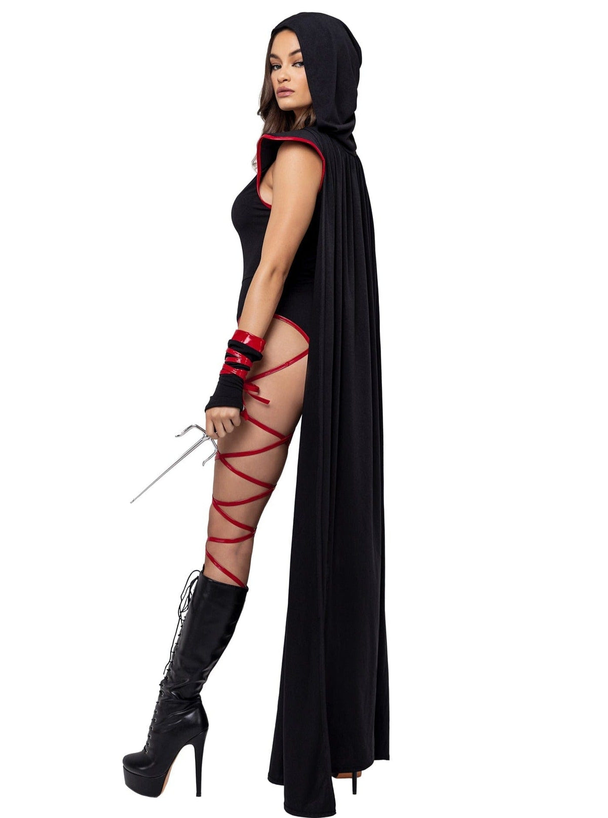 Roma 1 Pc Dragon Fire Ninja Halloween Cosplay Costume 2023 Sexy 3 Pc Dark Angel&#39;s Lust Halloween Cosplay Costume Apparel &amp; Accessories &gt; Costumes &amp; Accessories