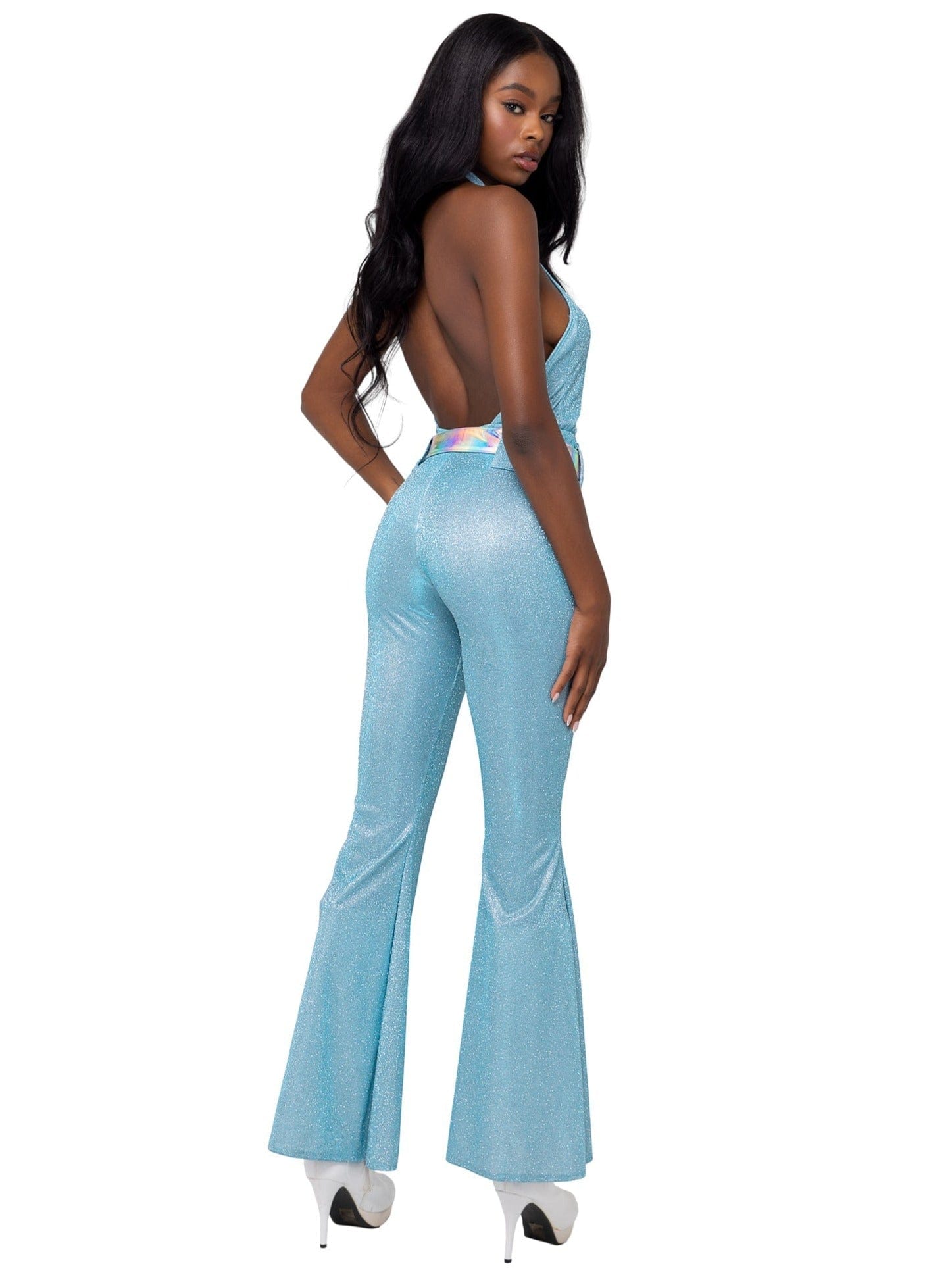 Roma 2 Pc Groovy Disco Babe Costume 2023 Sexy 4 Pc Detectives Desire Costume Apparel & Accessories > Costumes & Accessories