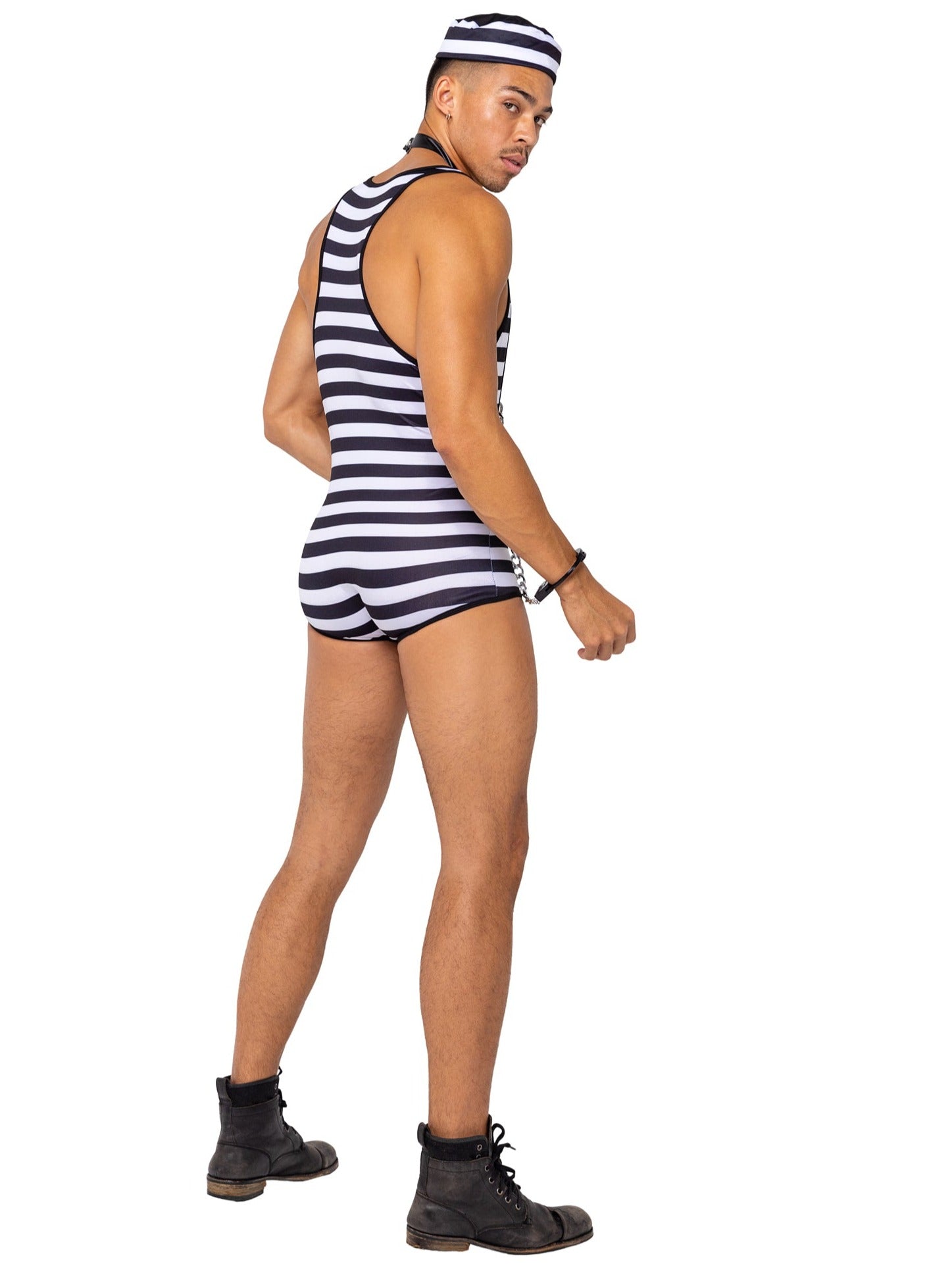 Roma 3 Pc Mens Prisoner of Desire Halloween Cosplay Costume 2023 Sexy 1 Pc Dragon Fire Ninja Halloween Cosplay Costume Apparel & Accessories > Costumes & Accessories