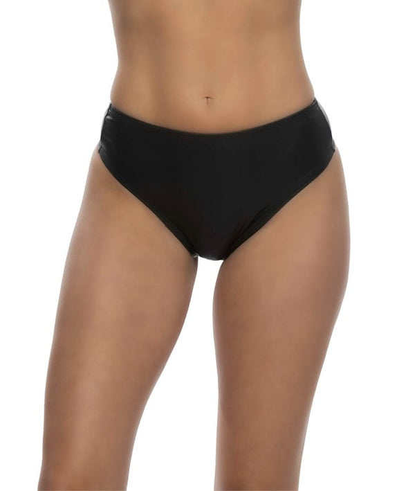 Roma Black / Small Sexy Women's Black Faux Leather Mid Rise Panty Shorts 6629-Blk-S Sexy Women's Black Faux Leather Mid Rise Panty Shorts Apparel & Accessories > Costumes & Accessories