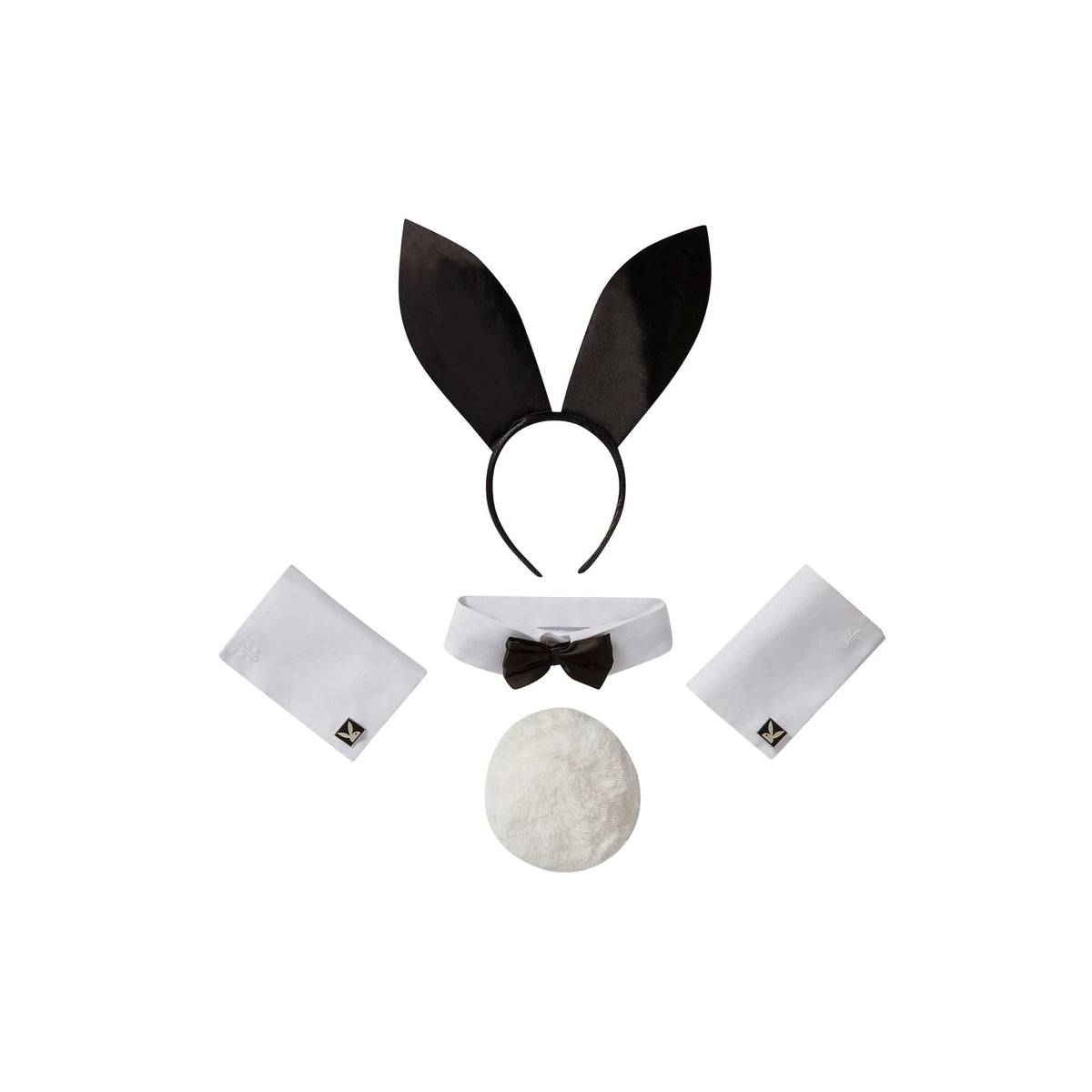 Roma Black/White / One Size 5-Piece Playboy Accessories Kit Cosplay Costume PB155-AS-O/S 2023 5-Piece Playboy Accessories Kit Cosplay Roma Costume PB155 Apparel &amp; Accessories &gt; Costumes &amp; Accessories