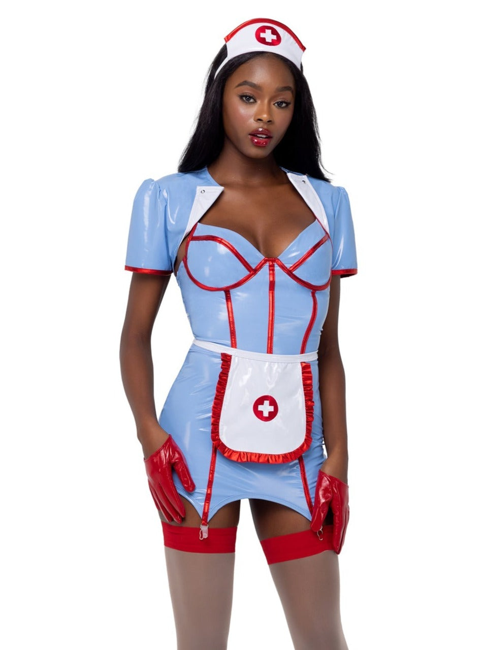 Roma Copy of 4 Pc Ravishing Nurse Halloween Cosplay Costume 2023 Sexy 4 Pc Ravishing Nurse Halloween Cosplay Costume Apparel &amp; Accessories &gt; Costumes &amp; Accessories