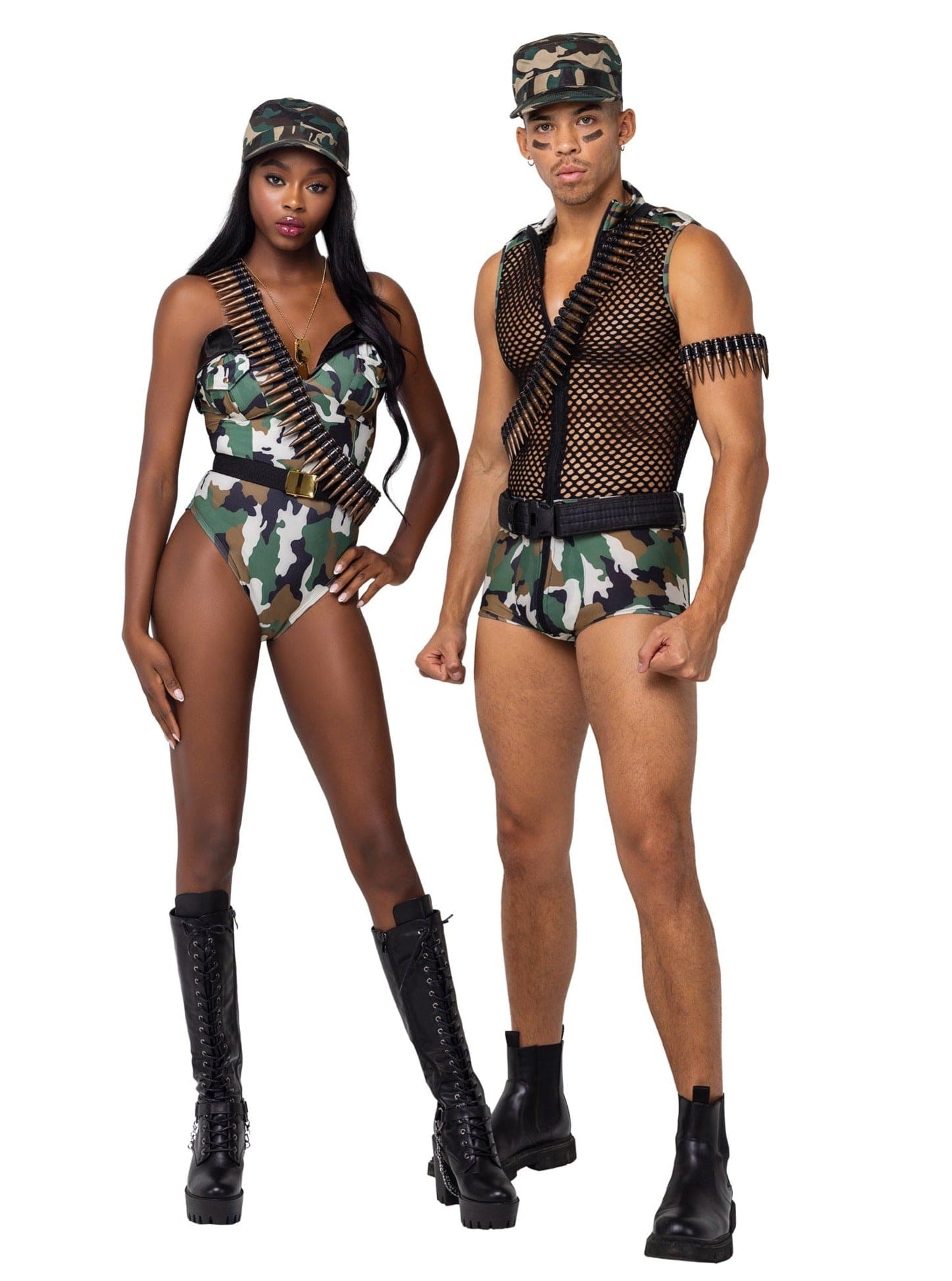 2023 Sexy Men's Sergeant Military Army Halloween Costume Coplay