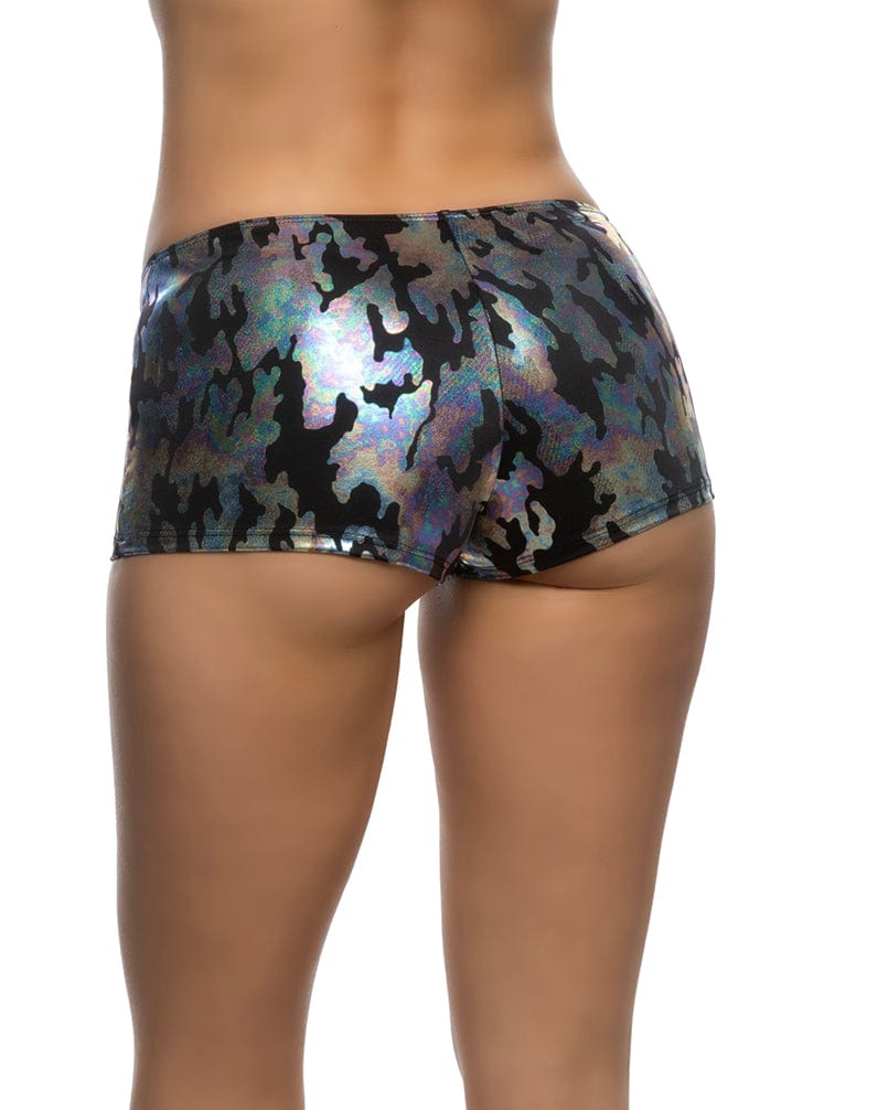 Roma Print / Small Sexy Women's Camouflage Iridescent Low Rise Shorts 6633-Blk/Grey-S Sexy Women's Camouflage Iridescent Low Rise Shorts | SHOP NOW Apparel & Accessories > Costumes & Accessories