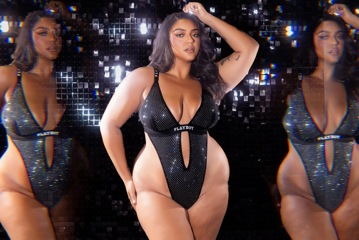 Roma PBLI158 - Playboy Disco Fever Teddy PBLI158 - Playboy Disco Fever Teddy Lingerie