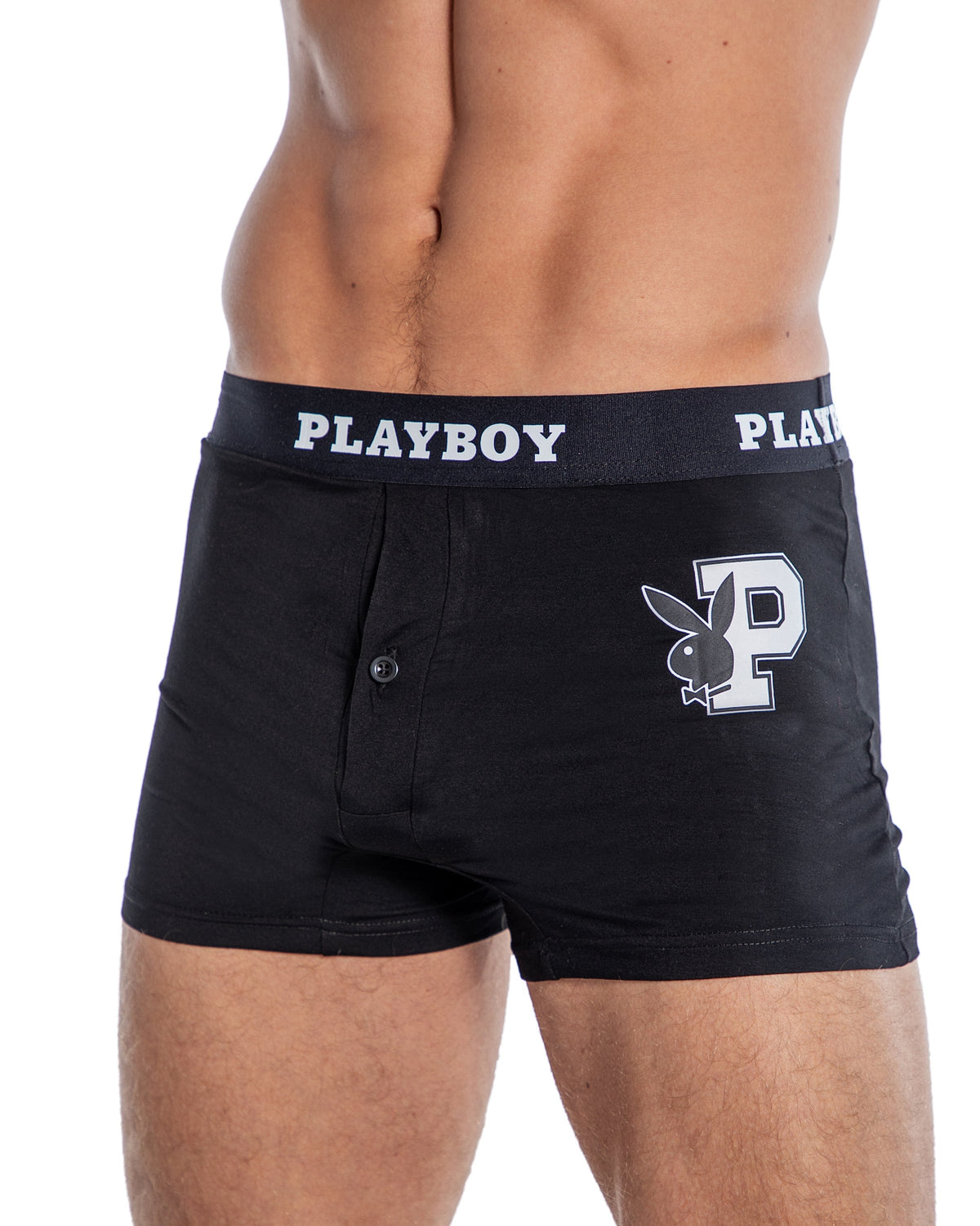 Roma PBLI170 - Playboy Mens Varsity Modal Boxer Briefs PBLI170 - Playboy Mens Varsity Modal Boxer Briefs Lingerie