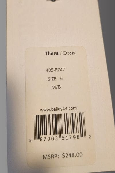 SoHot Clubwear Black / 6 Bailey 44 Black & Midnight Blue Thera Midi Dress SHC-BAILEY44-THERA-6 Bailey 44 Black & Midnight Blue Thera Midi Dress | Size: 6 Apparel & Accessories > Clothing > Dresses