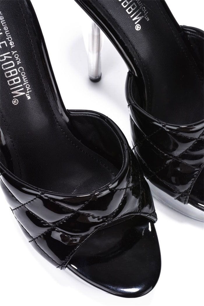SoHotClubwear.com 9 Black Patent Platform Heels by CAPE ROBBIN Black Patent Platform Heels CAPE ROBBIN | Size 9 US 39 Euro