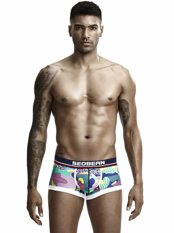 Trendsi Black / M Men's Contrast Panty 100400817452670 Men's Contrast Panty Apparel & Accessories > Clothing > Dresses