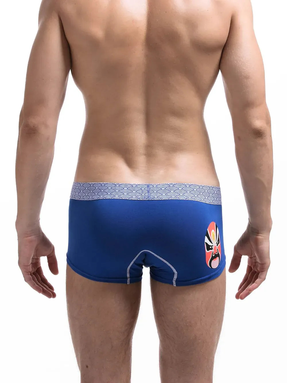 Trendsi Blue / M Men's Opera Mask Panty 100400454973602 Men's Opera Mask Panty Apparel & Accessories > Clothing > Dresses