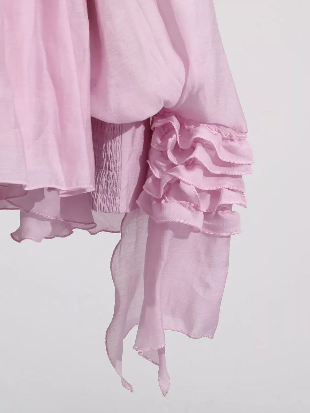Trendsi Ruffled Long Sleeve Mini Dress Ruffled Long Sleeve Mini Dress Apparel & Accessories > Clothing > Dresses