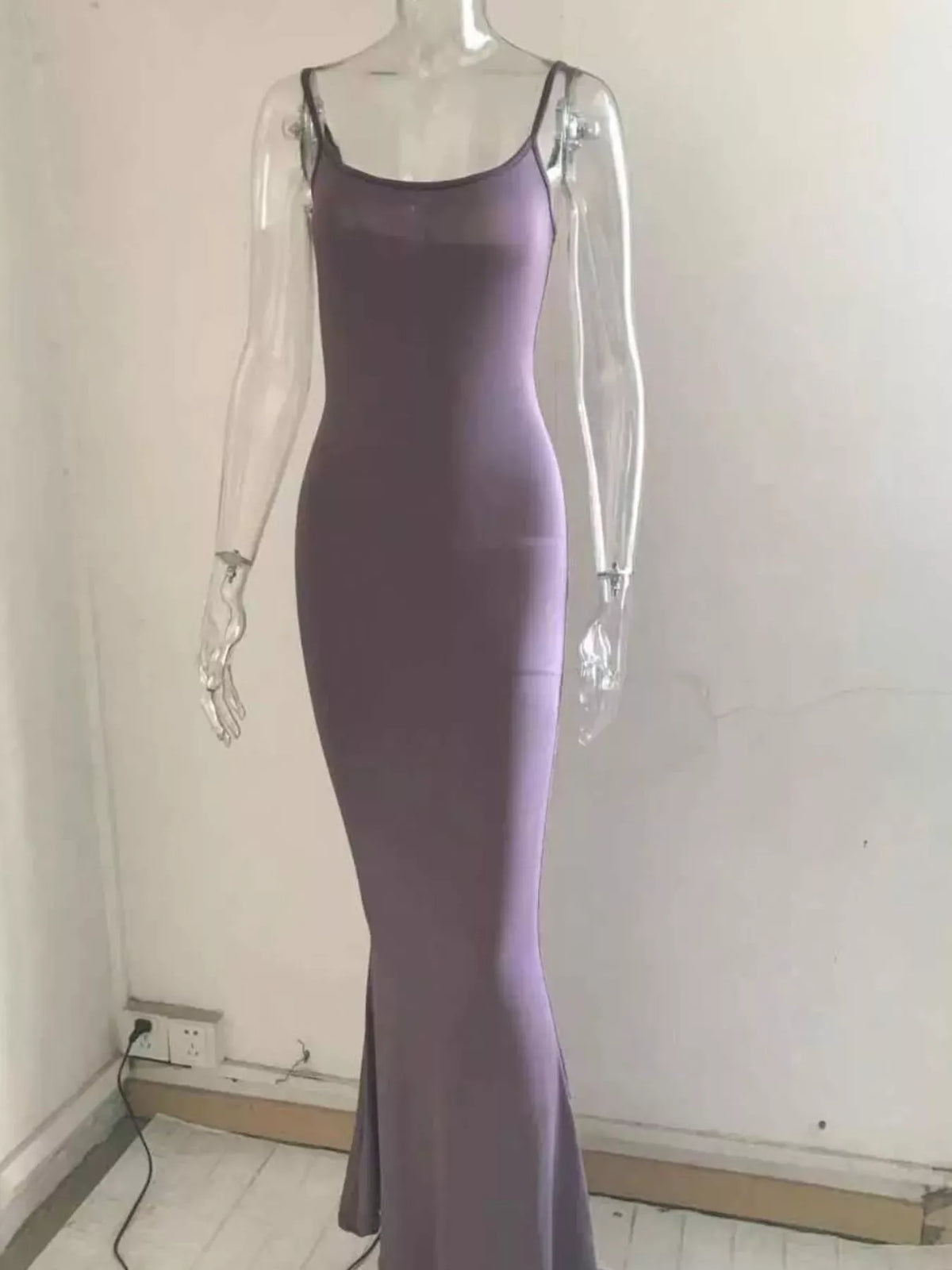 Trendsi Spaghetti Strap Bodycon Maxi Dress Spaghetti Strap Bodycon Maxi Dress Apparel & Accessories > Clothing > Dresses