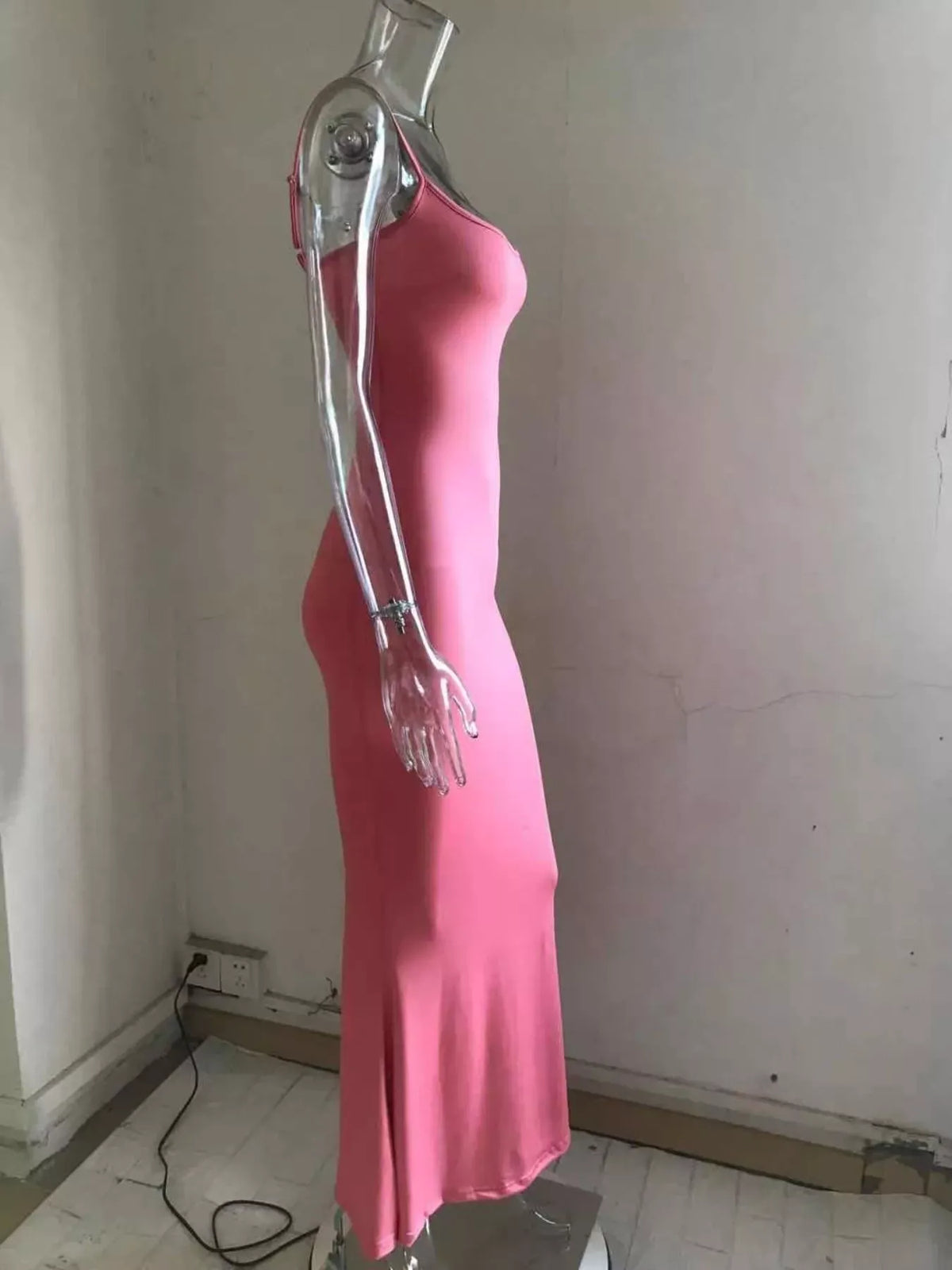 Trendsi Spaghetti Strap Bodycon Maxi Dress Spaghetti Strap Bodycon Maxi Dress Apparel & Accessories > Clothing > Dresses