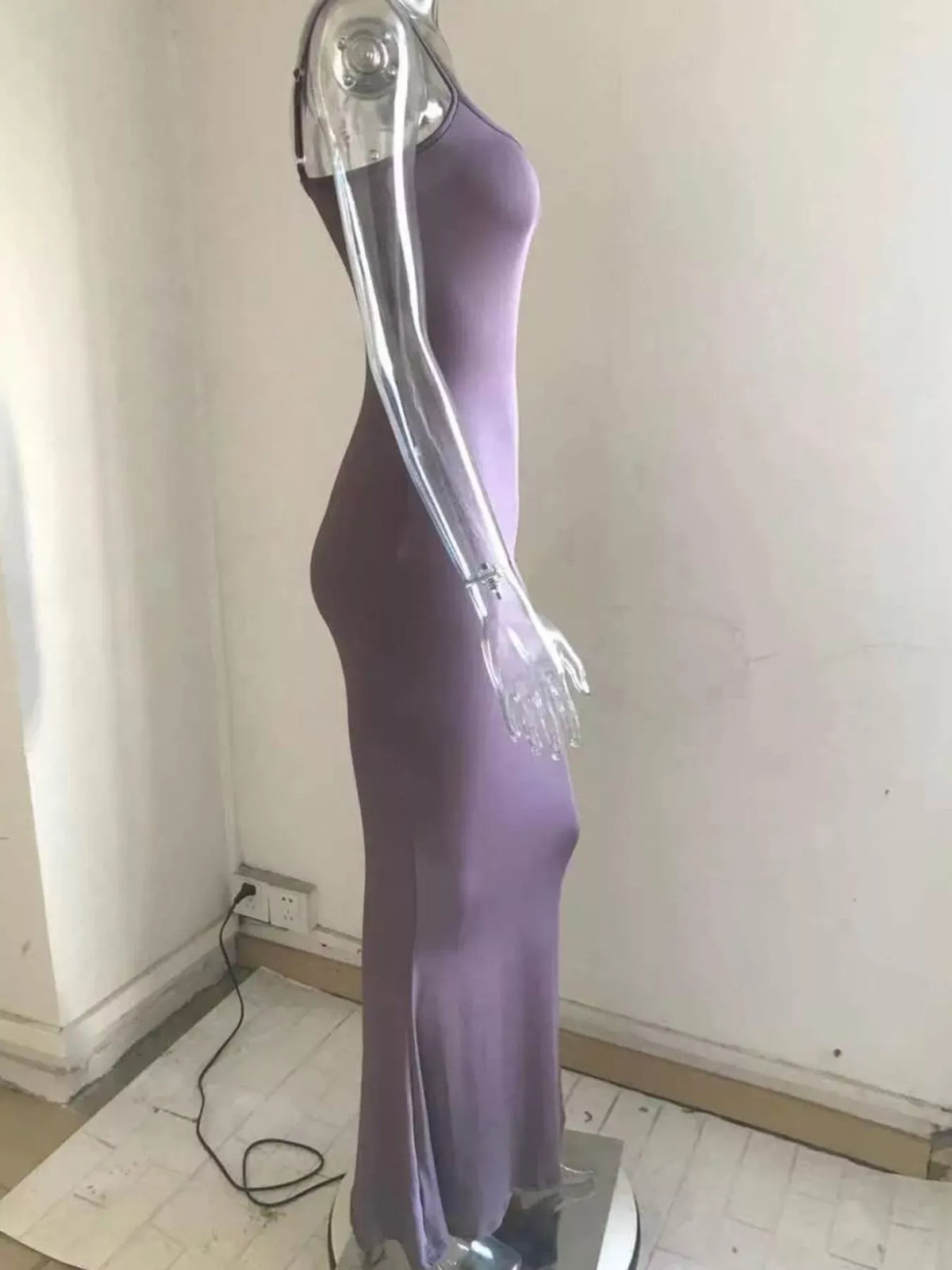 Trendsi Spaghetti Strap Bodycon Maxi Dress Spaghetti Strap Bodycon Maxi Dress Apparel & Accessories > Clothing > Dresses