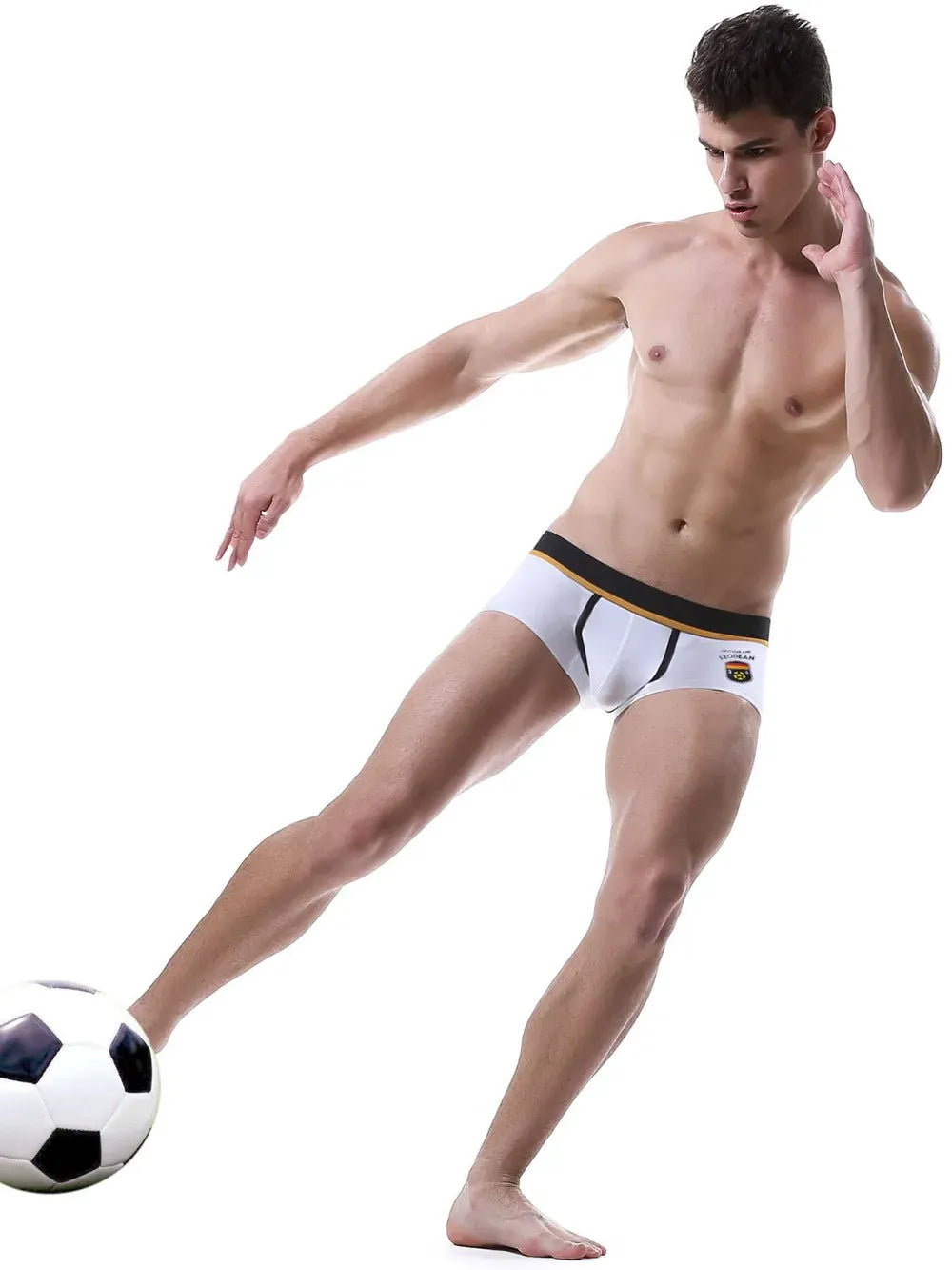 Trendsi White / M Men's Contrast Panty 100400036251322 Men's Contrast Panty Apparel & Accessories > Clothing > Dresses