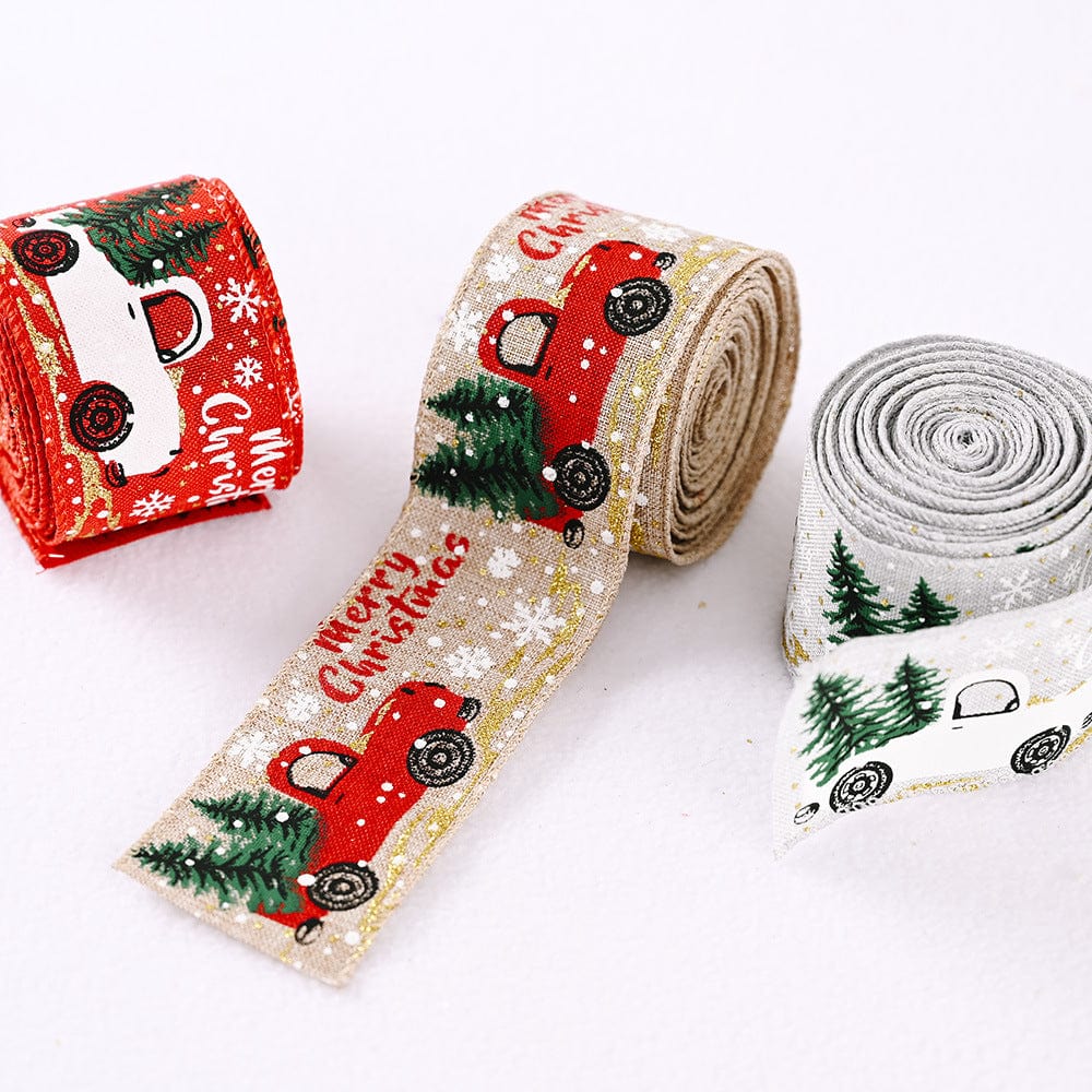 Trendsi Car &amp; Christmas Tree Ribbon Car &amp; Christmas Tree Ribbon