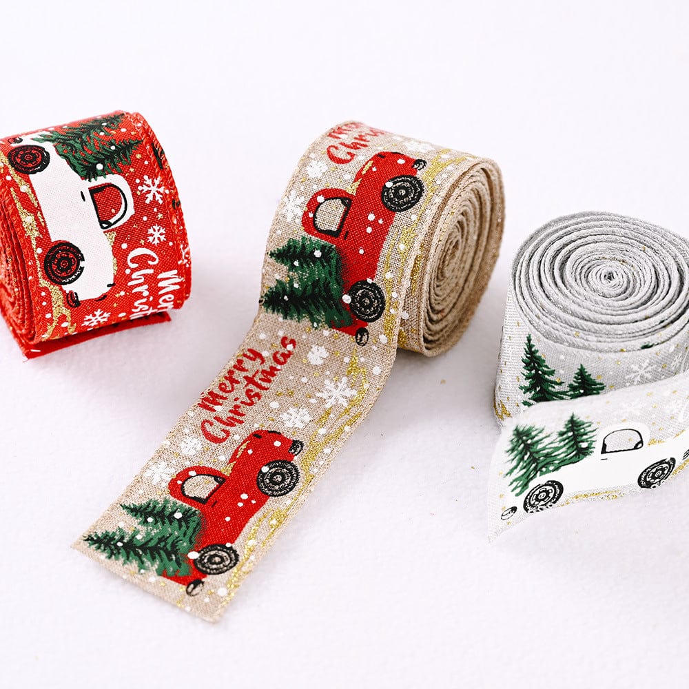 Trendsi Car & Christmas Tree Ribbon Car & Christmas Tree Ribbon