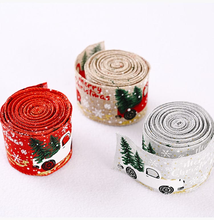 Trendsi Car &amp; Christmas Tree Ribbon Car &amp; Christmas Tree Ribbon