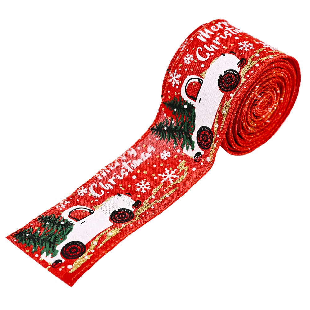 Trendsi Car &amp; Christmas Tree Ribbon Car &amp; Christmas Tree Ribbon