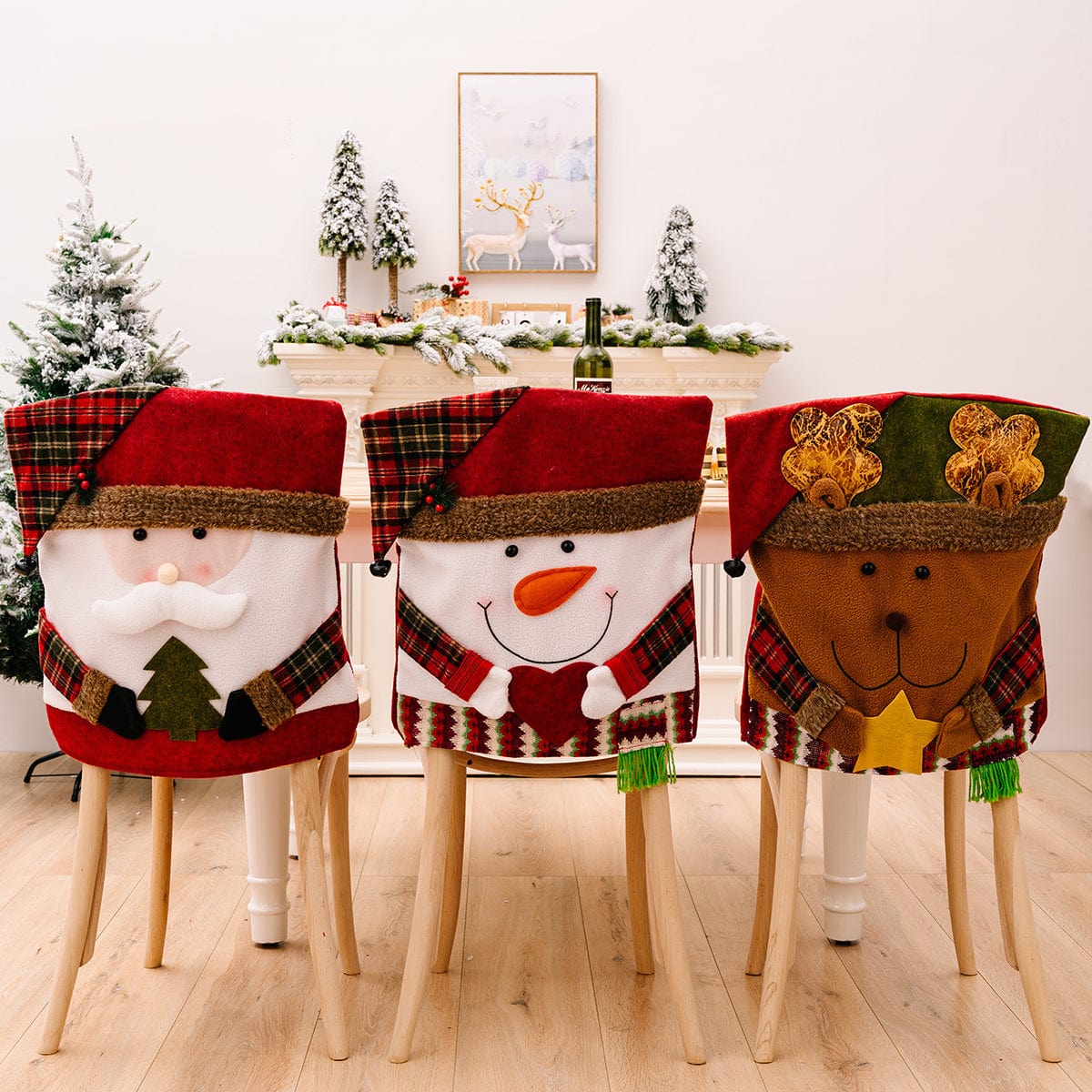 Trendsi Christmas Chair Cover Christmas Chair Cover