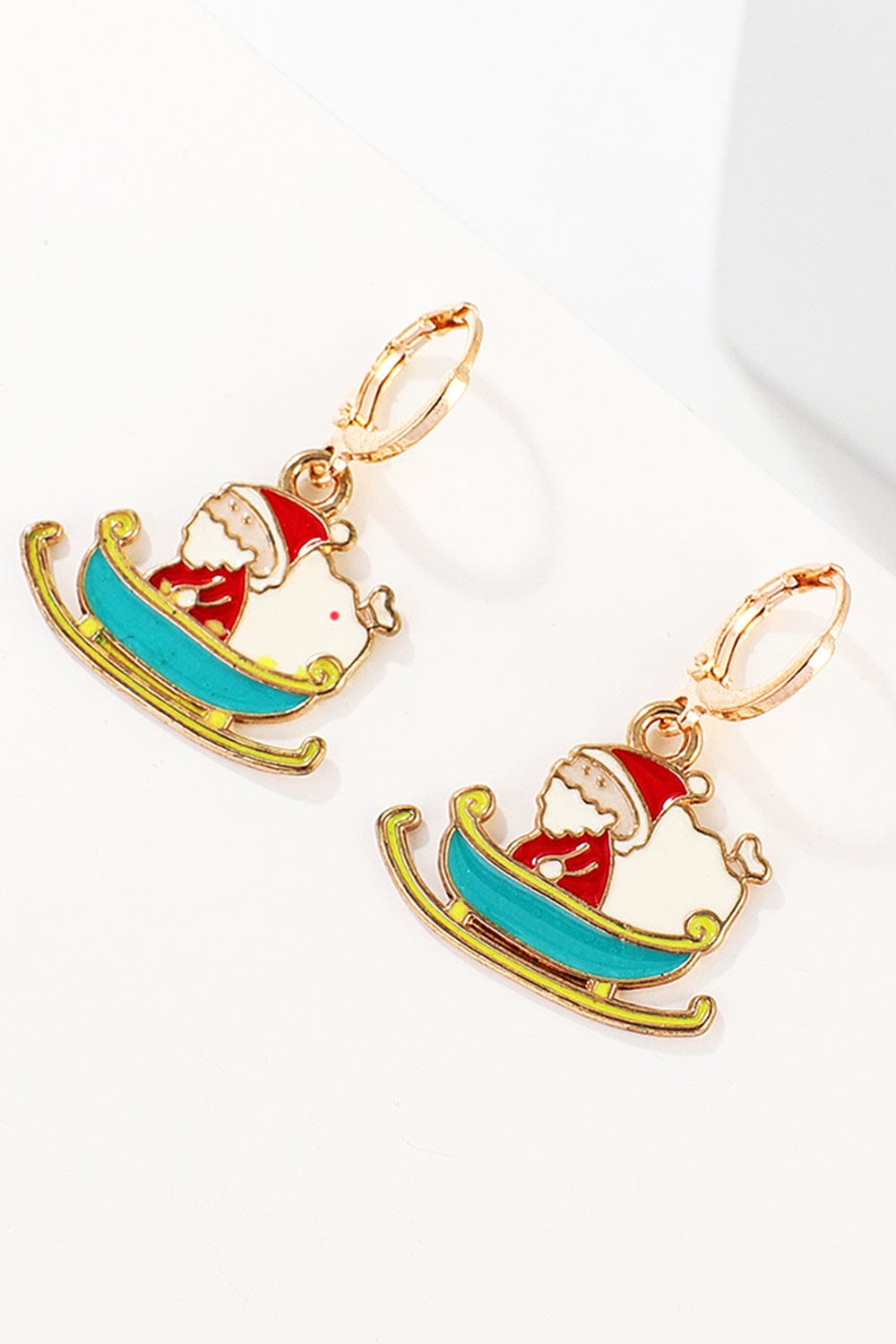 Trendsi Christmas Theme Alloy Earrings Christmas Theme Alloy Earrings