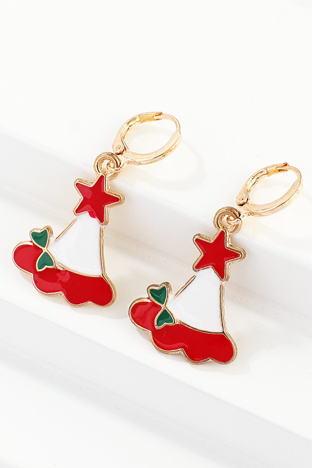 Trendsi Christmas Theme Alloy Earrings Christmas Theme Alloy Earrings