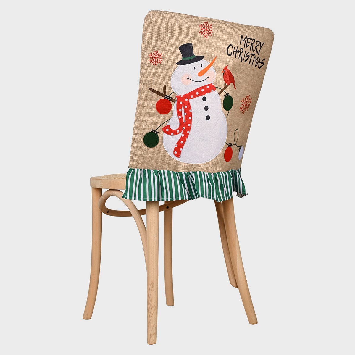 Trendsi Dark Green / One Size MERRY CHRISTMAS Chair Cover 101400235140714 MERRY CHRISTMAS Chair Cover