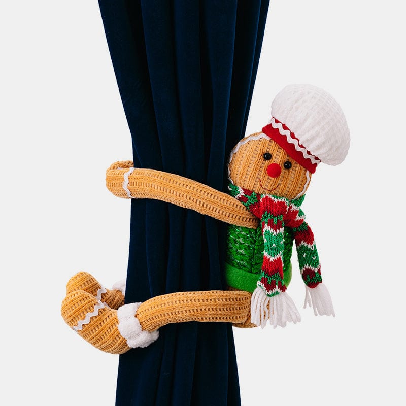 Trendsi Green / One Size Gingerbread Curtain Clasp 100800559424021 Gingerbread Curtain Clasp