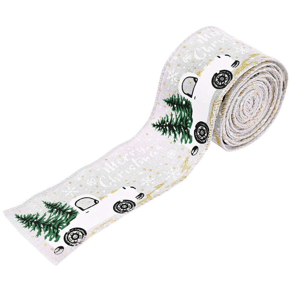 Trendsi Light Gray / One Size Car &amp; Christmas Tree Ribbon 101400199189139 Car &amp; Christmas Tree Ribbon