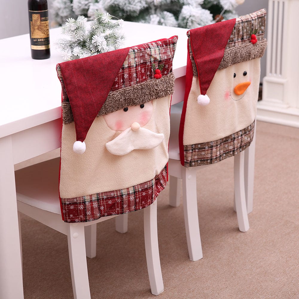 Trendsi Pom-Pom Trim Chair Cover Pom-Pom Trim Chair Cover