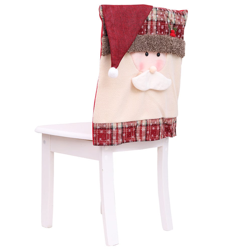 Trendsi Pom-Pom Trim Chair Cover Pom-Pom Trim Chair Cover