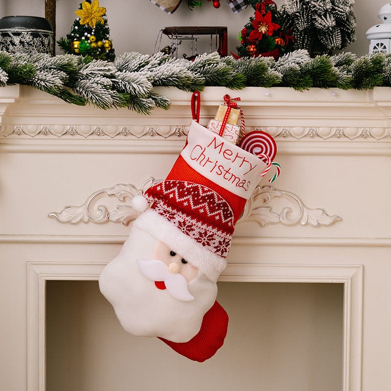 Trendsi Style A / One Size Christmas Stocking Hanging Widget 100800637254129 Christmas Stocking Hanging Widget