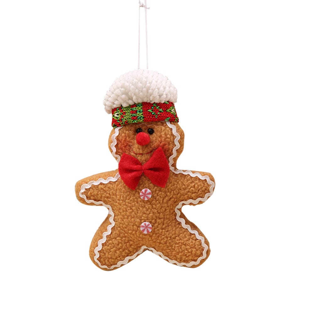 Trendsi Style A / One Size Gingerbread Man Ornament 101400061988977 Gingerbread Man Ornament